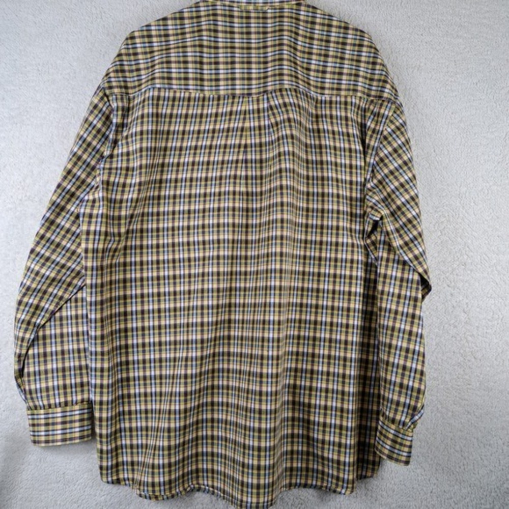 Roper Western Button Up Shirt Mens Size XL Colorful Plaid Rugged - Picture 8 of 8